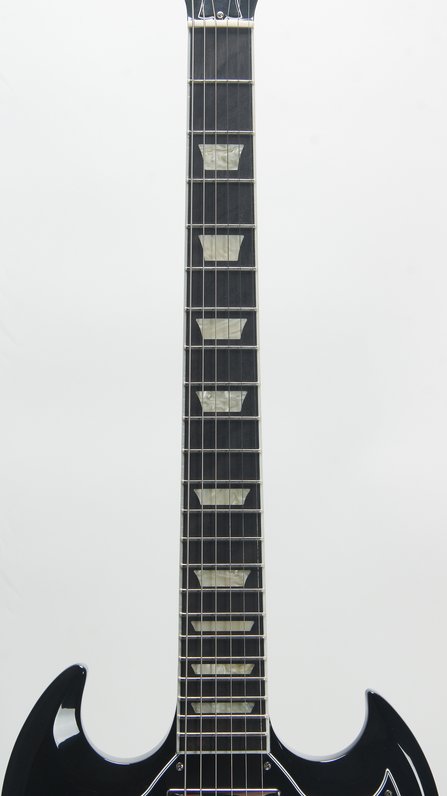 Gibson SG Standard Ebony Limited-Edition Electric Guitar Silver Burst (2023) #6