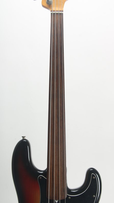 Fender Fretless Precision Bass Sunburst (ca.1976) #6
