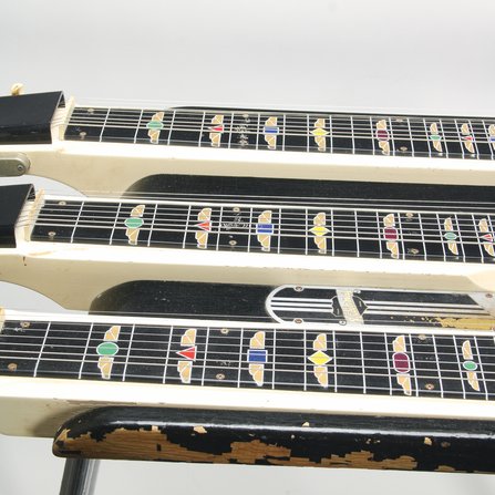 National Grand Console 1052 Triple Neck Lap Steel (ca.1955) #6