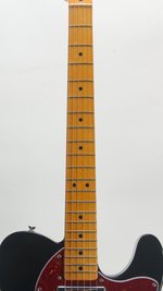 Fender American Vintage II Thinline Telecaster *Refin Black(2022) (SKU: 32763) 32763