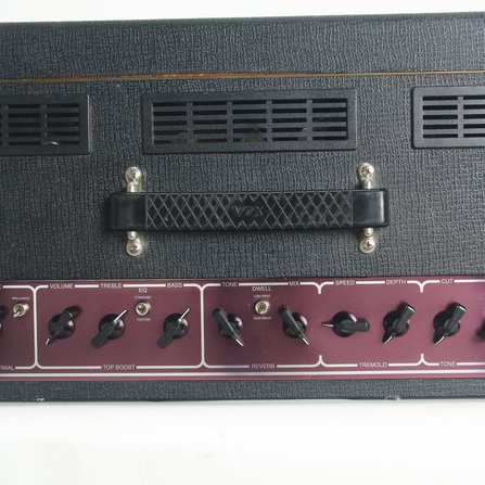 Vox AC30CCH w. Unmarked Open 1x12" cab Celestion #6