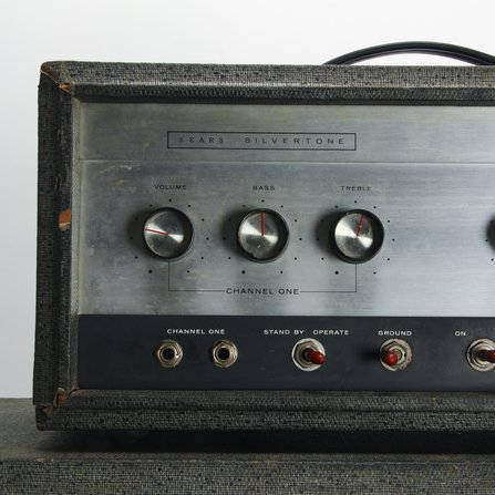 Silvertone Model 1483 Head + Cabinet (c.1964) #6