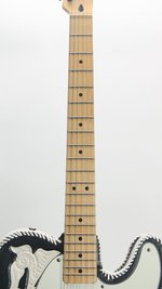 Fender Telecaster MIM w Waylon Leather (2007) (SKU: 32188) 32188