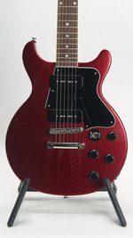 Gibson Rick Beato Les Paul Special Double Cut Sparkling Burgundy Satin (2024) (SKU: 31322) 31322