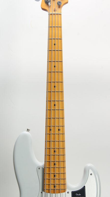 Fender American Ultra II Jazz Bass V White (2024) #7
