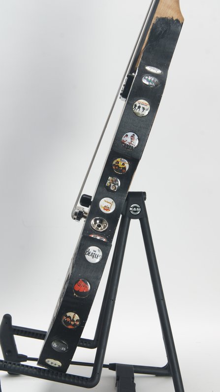 RC Kelly The Beatles Fretless Solid Body Violin Electric Bass Guitar (Art) #7