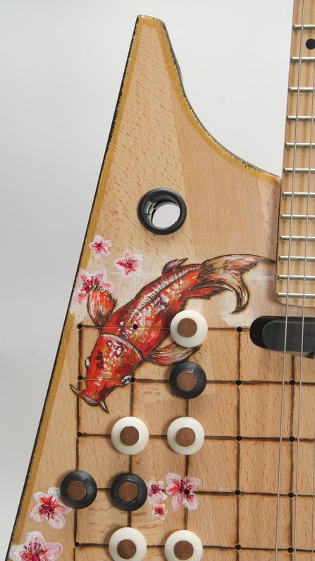 RC Kelly Go Koi Table Guitar (Art) #7