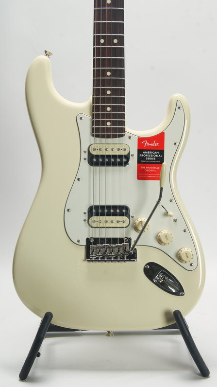 Fender American Professional Shawbucker HH Stratocaster White (2017) #7