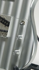 Liquid Metal Guitars T Style Aluminum Chambered Electric (2010) (SKU: 32203) 32203