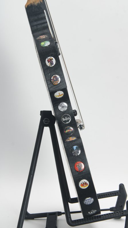 RC Kelly The Beatles Fretless Solid Body Violin Electric Bass Guitar (Art) #8