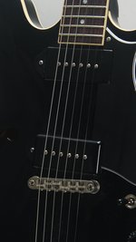 Heritage H-530 Ebony Lollar P90s (SKU: 32672) 32672