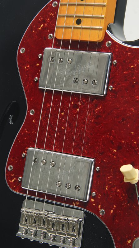 Fender American Vintage II Thinline Telecaster *Refin Black (2022) #8