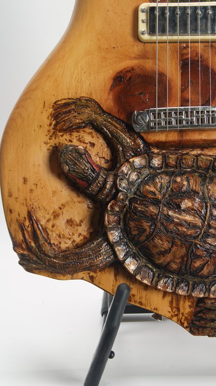 RC Kelly Turtle Electric Guitar (Art) #8