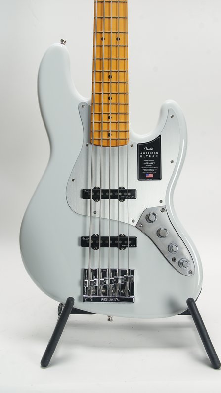 Fender American Ultra II Jazz Bass V White (2024) #8