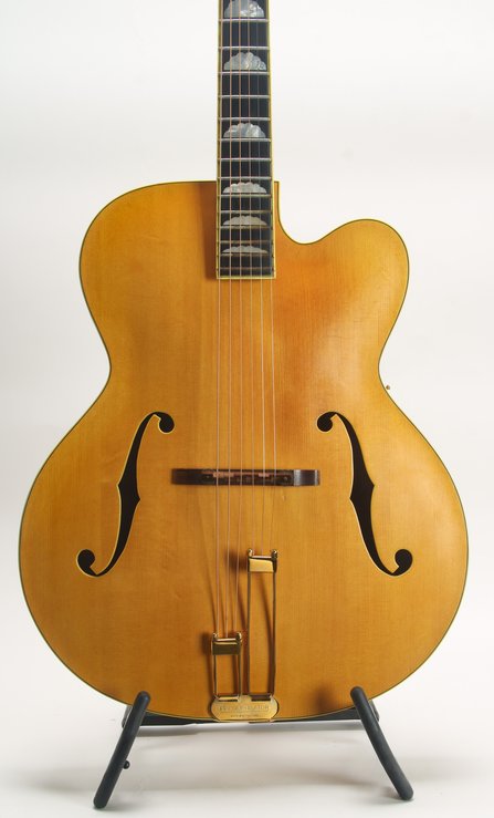 Epiphone De Luxe Cutaway Blonde (ca.1950 body 60's reneck) *AS IS* #8