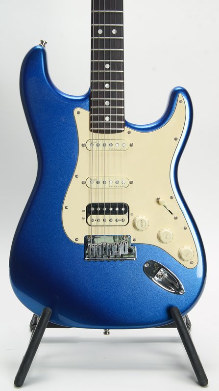 Fender American Ultra Stratocaster HSS Cobra Blue (2021) #8