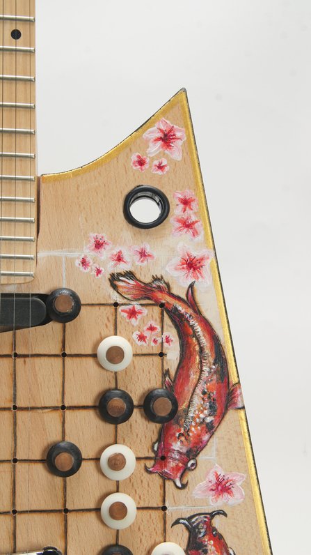 RC Kelly Go Koi Table Guitar (Art) #8