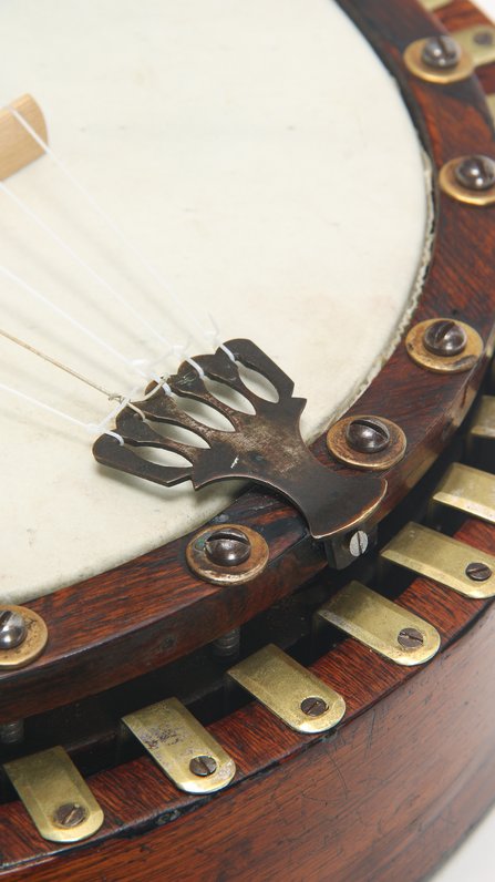 H. C. Dobson 1867 Patent Fretless Resonator (Mahogany) #8