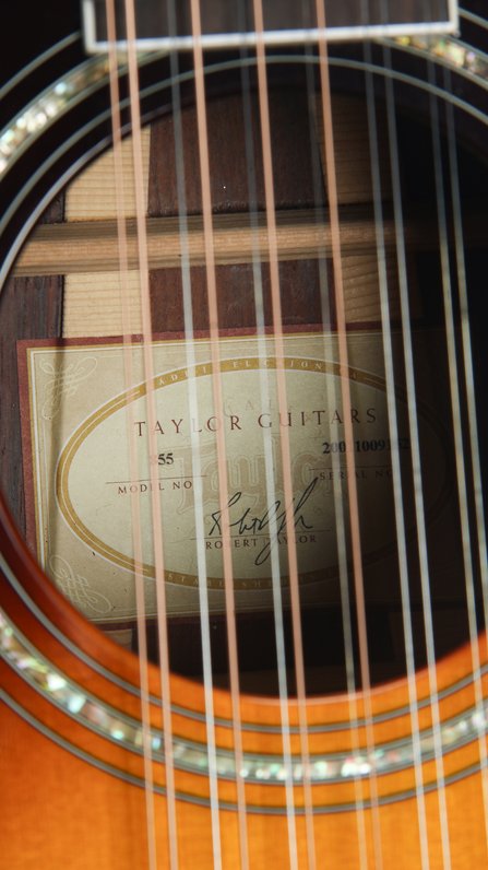 Taylor 855 12 String Burst (2001) #8