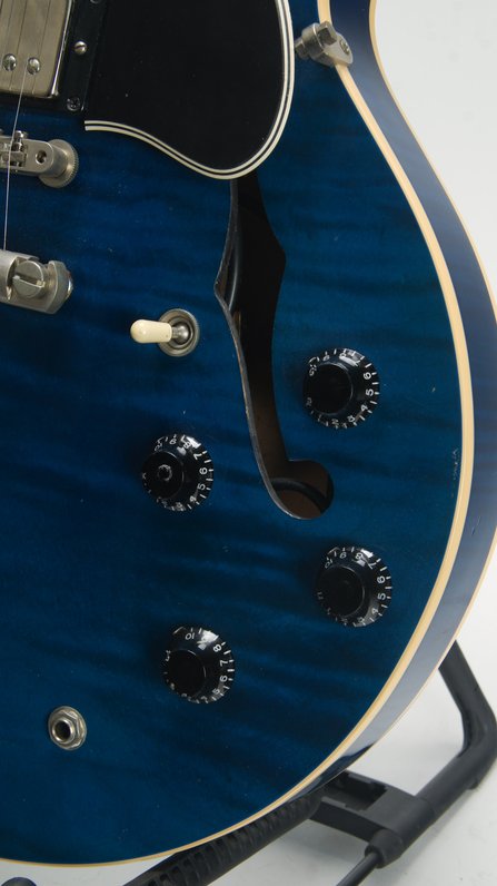 Gibson ES-335 Beale St Blue Dot #8