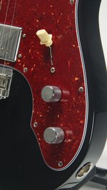 Fender American Vintage II Thinline Telecaster *Refin Black(2022) (SKU: 32763) 32763