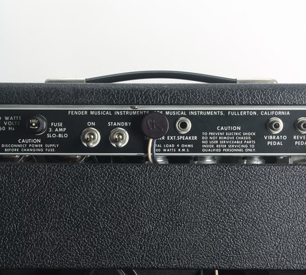 Fender Twin Reverb Master Volume Silverface (1976) #9