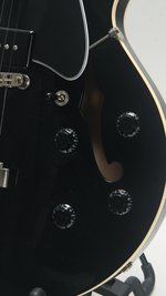Heritage H-530 Ebony Lollar P90s (SKU: 32672) 32672