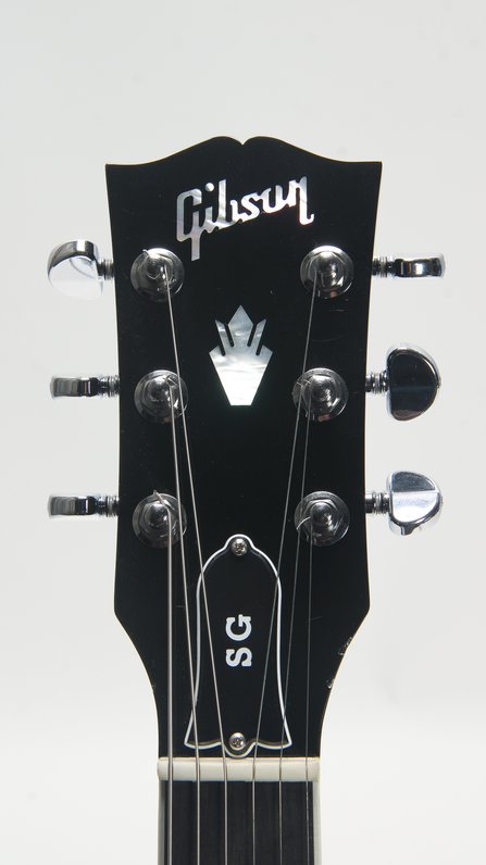 Gibson SG Standard Ebony Limited-Edition Electric Guitar Silver Burst (2023) #10