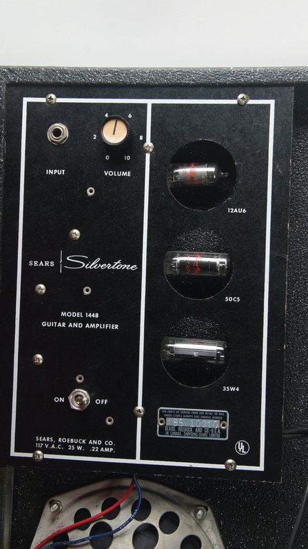 Silvertone Model 1448 Guitar and Amplifier #10