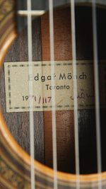 Edgar Monch (Spruce, Indian Rosewood, ca. 1971) (SKU: 32393) 32393