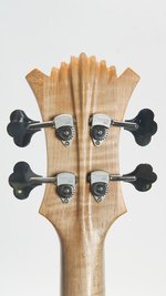 RC Kelly The Beatles Fretless Solid Body Violin Electric Bass Guitar (Art) (SKU: 29645) 29645