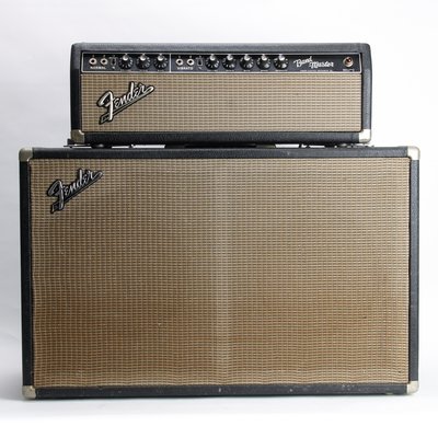 Fender Bandmaster Head AB763 + Cab (As Is) c.1965 FEIC