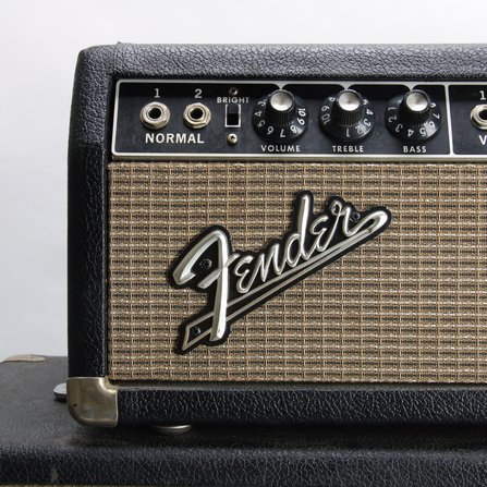 Fender Bandmaster Head AB763 + Cab (As Is) c.1965 FEIC #2