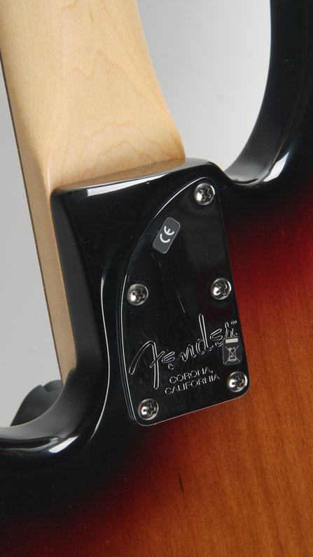 Fender American Deluxe Jazz Bass Fretless Sunburst (2008) #11