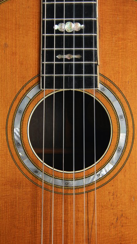 Washburn "New Model 1897" Parlor Guitar (ca.1898) #11