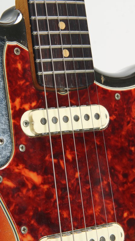 Fender Jaguar Sunburst (1963) #12