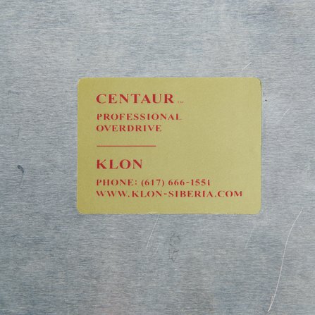 Klon Centaur (Silver, Non Horsie) c.2003 #13
