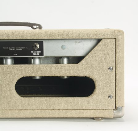 Fender Tremolux 6G9-A Head Blonde (Rebuilt) + 1x12" Cab (ca.1961) #9