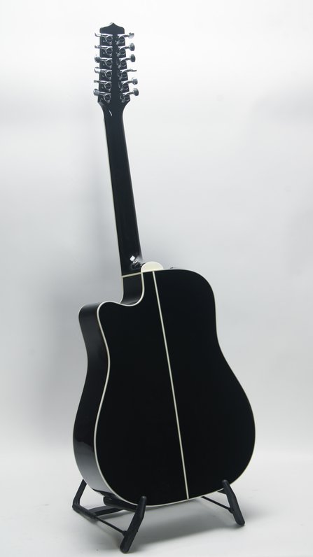 Takamine EF381 12 String Black (2005) #4