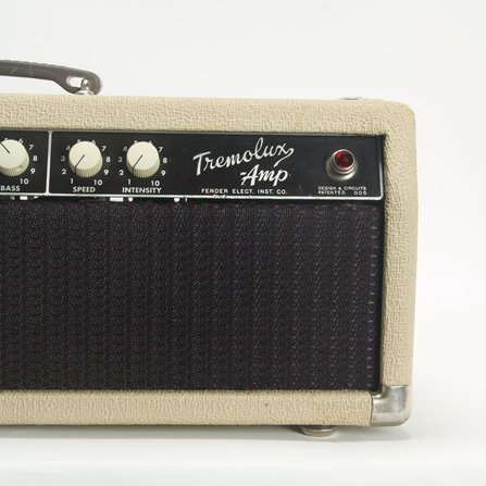 Fender Tremolux 6G9-A Head Blonde (Rebuilt) + 1x12" Cab (ca.1961) #6