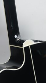 Takamine EF381 12 String Black (2005) (SKU: 32092) 32092