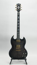 Gibson SG Supreme Trans Black (2024) (SKU: 28437) 28437