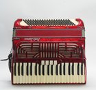 Paolo Soprani RED 41 120 Piano Accordion *USED* (SKU: 32014) 32014