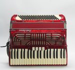 Paolo Soprani RED 41 120 Piano Accordion *USED* (SKU: 32014) 32014