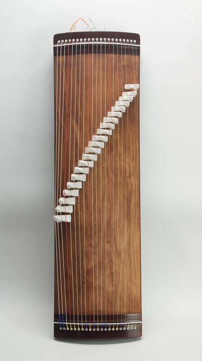 Unmarked Guzheng 21 String 32254