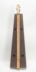 Hand Painted Cardboard Mountain Dulcimer