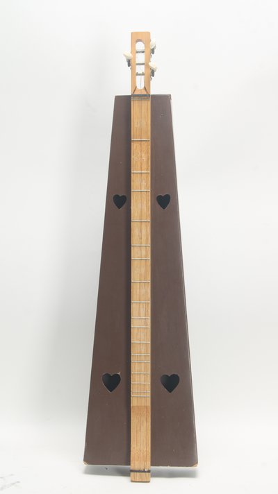 Hand Painted Cardboard Mountain Dulcimer 32685