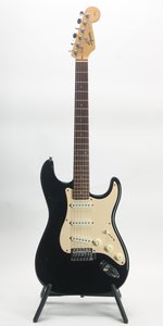 Squier Strat by Fender Black 1998