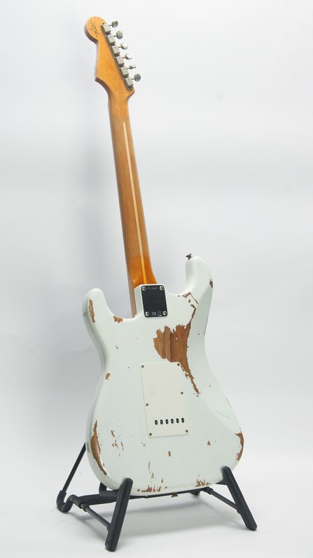 Fender Custom Shop 50's Stratocaster Relic Olympic White (2022) #4