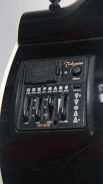 Takamine EF381 12 String Black (2005) (SKU: 32092) 32092